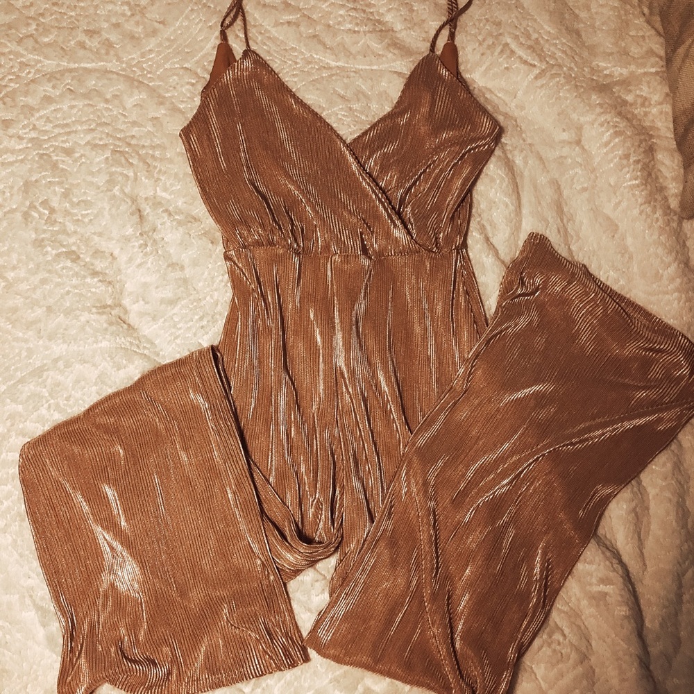 WOMENS PINK JUMPSUIT